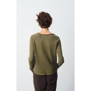 AMERICAN VINTAGE - TEE SONOMA ML COL BATEAU | BUISSON VINTAGE