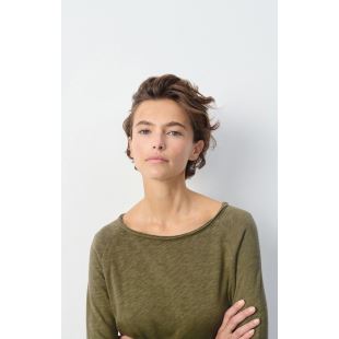 AMERICAN VINTAGE - TEE SONOMA ML COL BATEAU | BUISSON VINTAGE