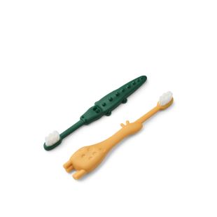 LIEWOOD - BROSSE A DENT ENFANT FABIO | VERT