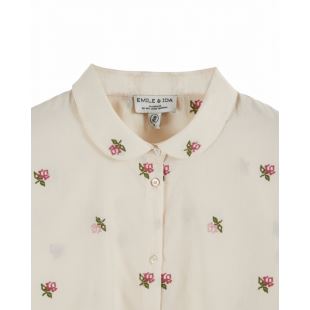 EMILE & IDA - LIGNE FEMME - BLOUSE CALYPSO | CREME