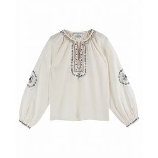EMILE & IDA - LIGNE FEMME - BLOUSE CARIMA | CREME
