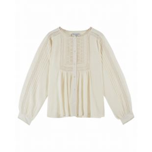 EMILE & IDA - LIGNE FEMME - BLOUSE CAITLYN | CREME