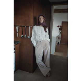 EMILE & IDA - LIGNE FEMME - BLOUSE CAITLYN | CREME