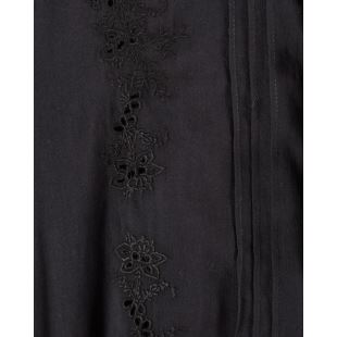 EMILE & IDA - LIGNE FEMME - BLOUSE CHARLINE | NOIR