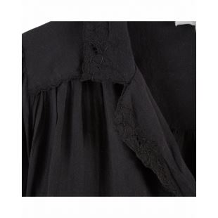 EMILE & IDA - LIGNE FEMME - BLOUSE CAPUCINE | NOIR