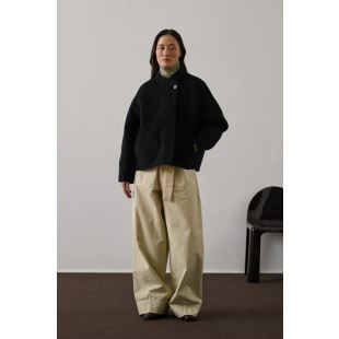SOEUR - MANTEAU WINDSOR | NOIR