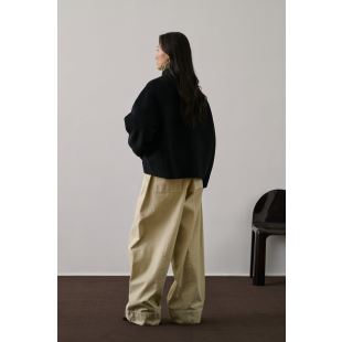 SOEUR - MANTEAU WINDSOR | NOIR