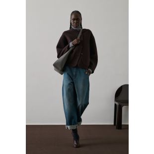 SOEUR - MANTEAU WINDSOR | AUBERGINE