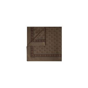 SOEUR - FOULARD SOIE | GRIS & MARRON