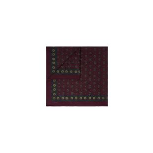 SOEUR - FOULARD AUBERGINE & VERT