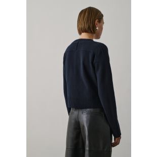 SOEUR - CARDIGAN VIRGINIA | NAVY
