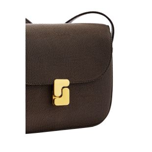 SOEUR - SAC MINI BELLISSIMA | VERT OLIVE CAVIAR