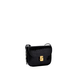SOEUR - SAC MINI BELLISSIMA | NOIR LEZARD