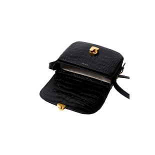 SOEUR - SAC MINI BELLISSIMA | NOIR LEZARD