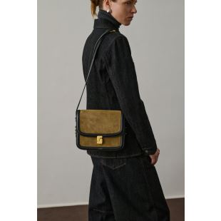 SOEUR - SAC MAXI BELLISSIMA | BRONZE & NOIR