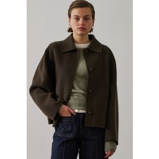 SOEUR - MANTEAU GYODA | KAKI BRUN