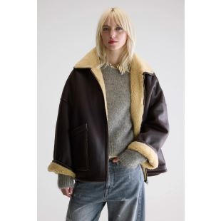 BELLEROSE - MANTEAU HESTEL | DARK ROAST