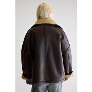 BELLEROSE - MANTEAU HESTEL | DARK ROAST