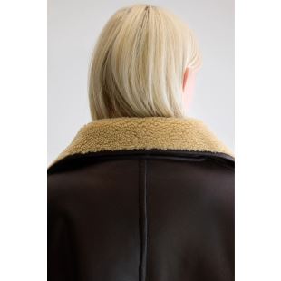 BELLEROSE - MANTEAU HESTEL | DARK ROAST
