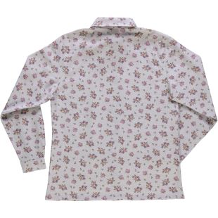 POUDRE ORGANIC - CHEMISE CAPUCINE | FLEURI ROSE GRIS