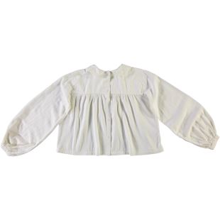 POUDRE ORGANIC - BLOUSE AMSONIA COL CLAUDINE | ERGET