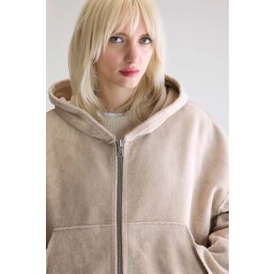 BELLEROSE - SWEAT FANNEL | STONE 