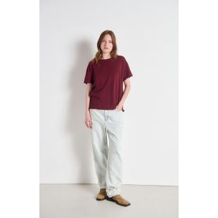 AMERICAN VINTAGE - TEE SONOMA MC COL ROND 02 | CERISIER VINTAGE
