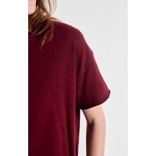 AMERICAN VINTAGE - TEE SONOMA MC COL ROND 02 | CERISIER VINTAGE