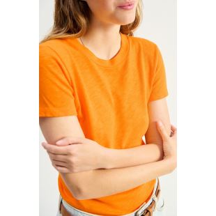 AMERICAN VINTAGE - TEE SONOMA MC COL ROND | AGRUME VINTAGE