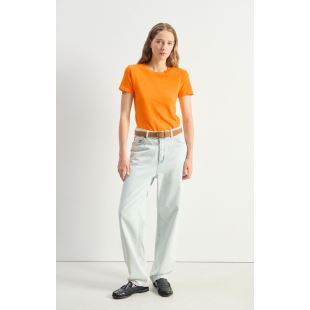 AMERICAN VINTAGE - TEE SONOMA MC COL ROND | AGRUME VINTAGE