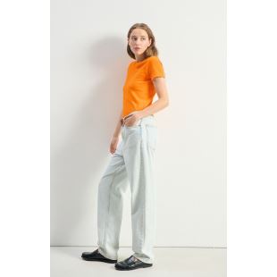 AMERICAN VINTAGE - TEE SONOMA MC COL ROND | AGRUME VINTAGE