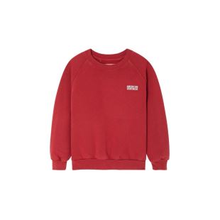AMERICAN VINTAGE - SWEAT ENFANT IZUBIRD | CERISE VINTAGE