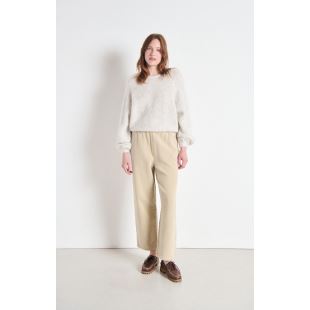 AMERICAN VINTAGE - JOGGING DROIT PLIZZY | DUNE