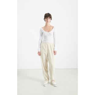 AMERICAN VINTAGE - TEE SHIRT MASSACHUSETTS | BLANC