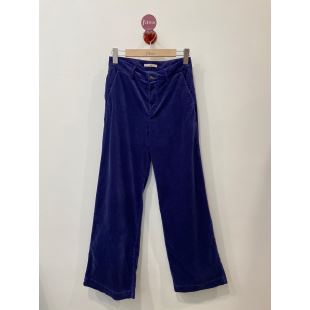 HOD PARIS - PANTALON PACIFIE VELOURS LISSE | DUSK
