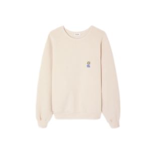 AMERICAN VINTAGE - SWEAT AMPLE FIKY | ECRU
