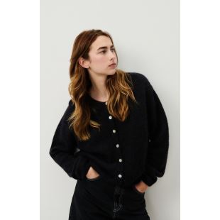 AMERICAN VINTAGE - CARDIGAN VITOW | NOIR