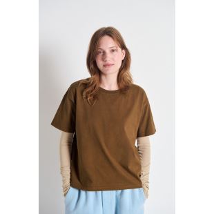 AMERICAN VINTAGE - TEE SHIRT FIZVALLEY | CHATAIGNIER VINTAGE
