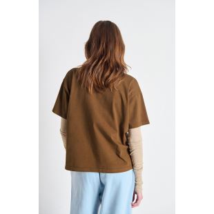 AMERICAN VINTAGE - TEE SHIRT FIZVALLEY | CHATAIGNIER VINTAGE