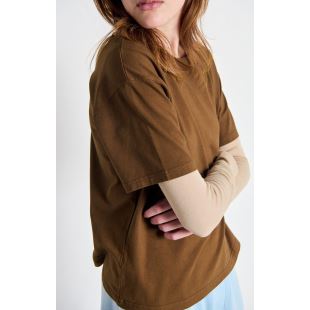 AMERICAN VINTAGE - TEE SHIRT FIZVALLEY | CHATAIGNIER VINTAGE