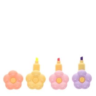 REX - SURLIGNEURS EMPILABLES FLOWER POWER