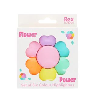 REX - SURLIGNEURS EN FORME DE FLEURS