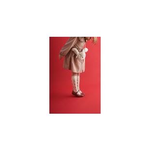 COLLEGIEN - CHAUSSETTES CERISE | DOUX AGNEAU