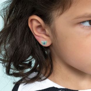 REX - BOUCLES D'OREILLES | CERISE