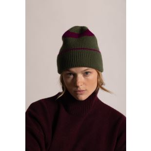 KOON CACHEMIRE - BONNET CACHEMIRE | RAYE KAKI