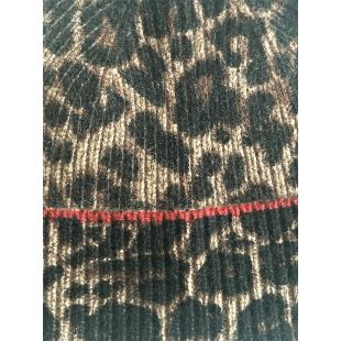 KOON CACHEMIRE - BONNET CACHEMIRE |  WILD LEOPARD