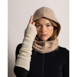 KOON CACHEMIRE - CAGOULE CACHEMIRE | BEIGE