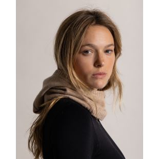 KOON CACHEMIRE - CAGOULE CACHEMIRE | BEIGE