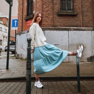 POUDRE ORGANIC - PULL AZALÉE | IVOIRE