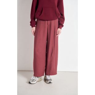 AMERICAN VINTAGE - PANTALON BALLOON LANOW | CERISIER